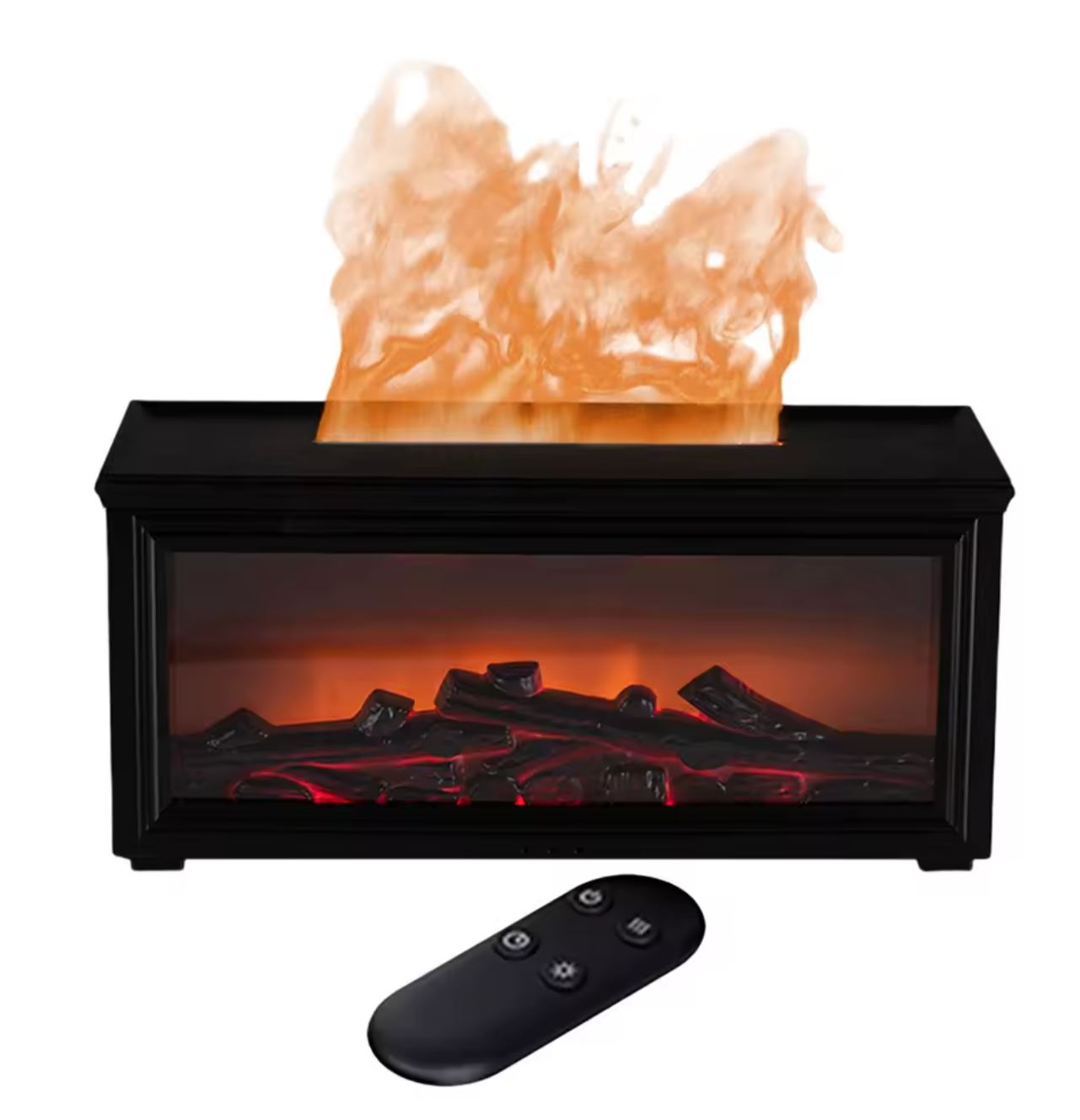 Difusor de Aroma con Efecto Chimenea LED